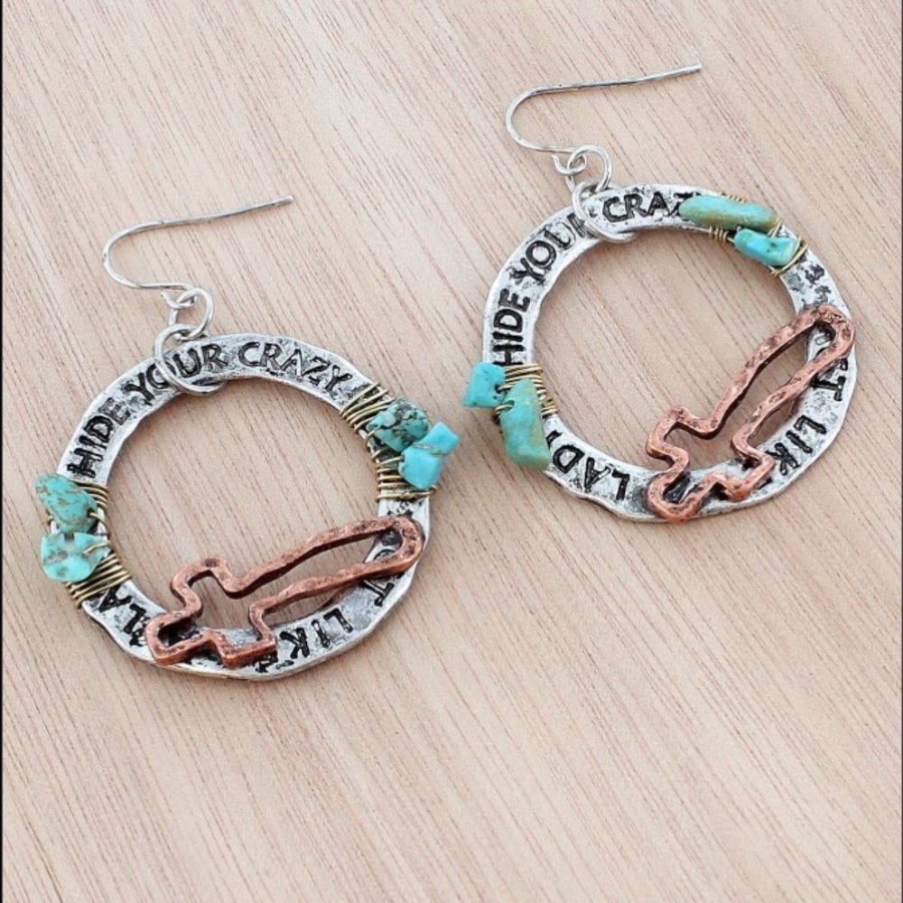 Hide Your Crazy Earrings